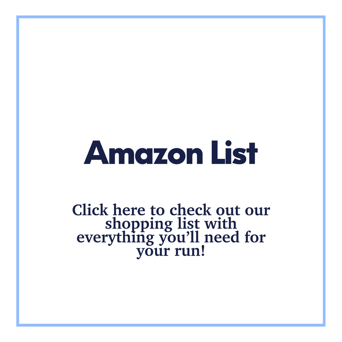 Amazon List