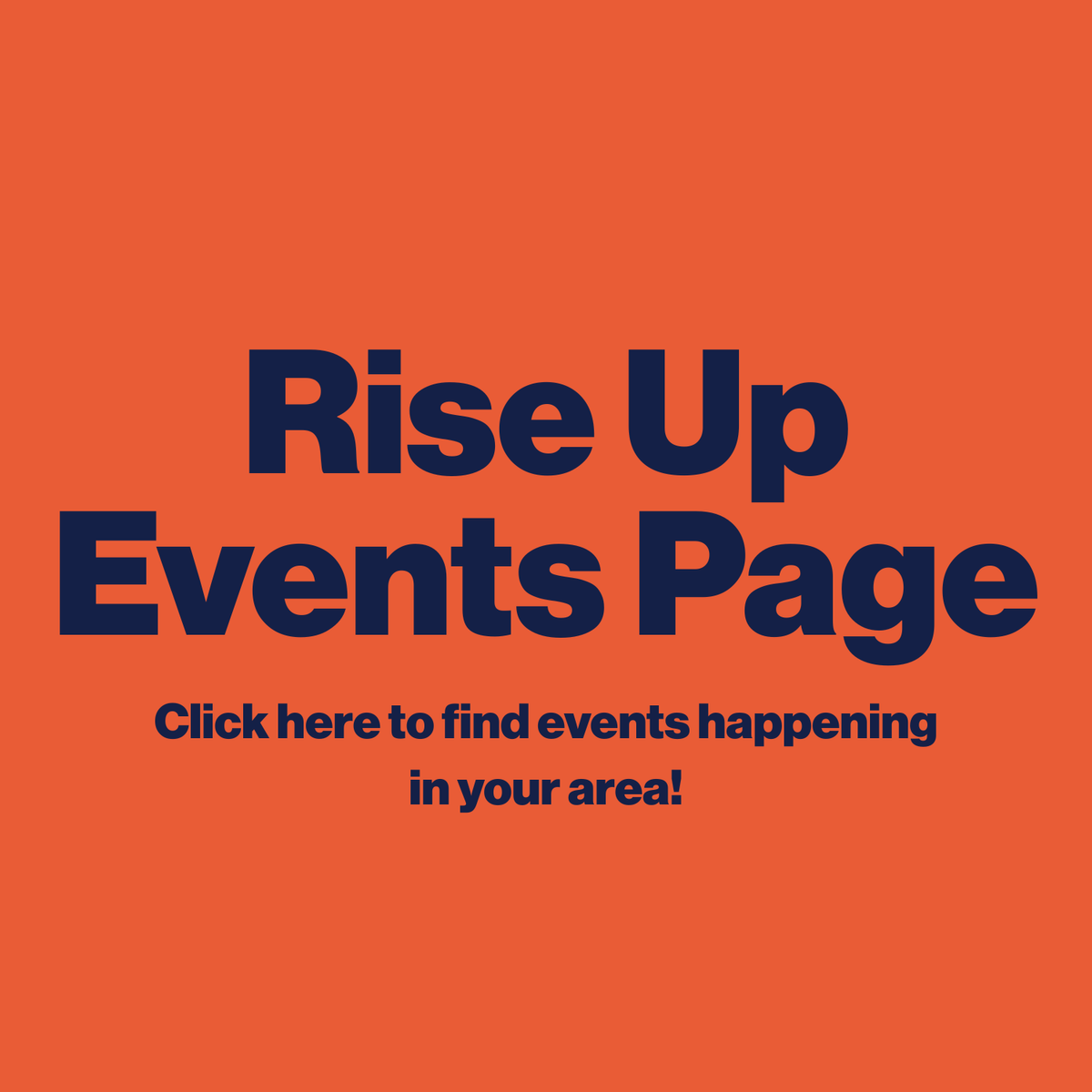 Rise Up Events Map