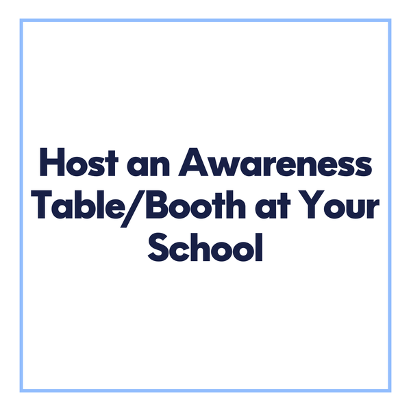Awareness Table/Booth