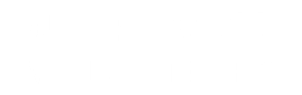 Volunteers Logo White
