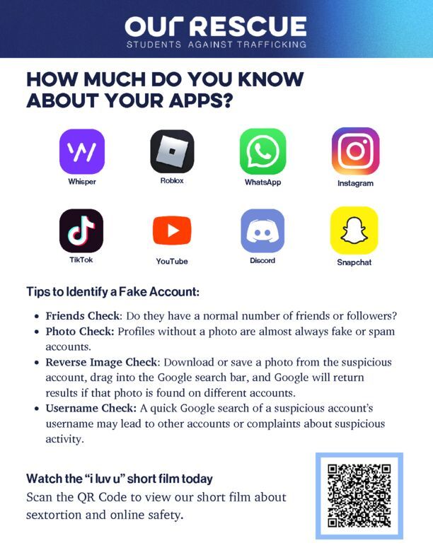 Online Safety Flyer