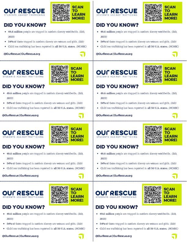 Trafficking Small Cards