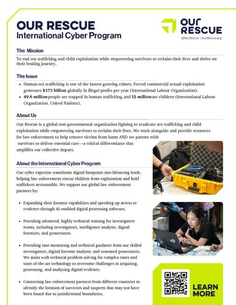 International Cyber Program Info Sheet