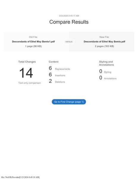 1-HIR- 128 Bemis, Ethel May