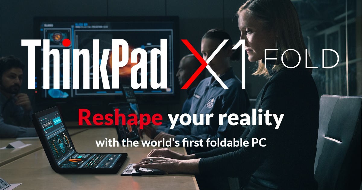 ThinkPad X1 Fold | The world’s first foldable PC | Lenovo Canada