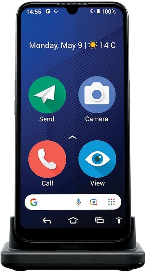 Doro 8200 4G Unlocked Smartphone for Seniors - Easy Mobile Phone - 16MP Camera - Water-resistant An…