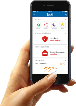 Maison intelligente | Sécurité résidentielle et domotique | Bell