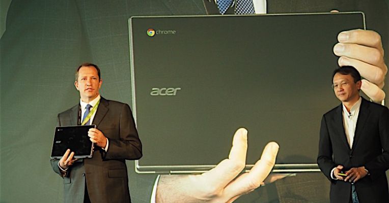 Acer shows off a rugged new Chromebook for work and a whole bunch of new notebooks | TechCrunch