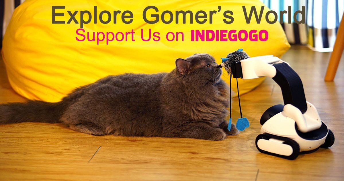 Gomer Smart robot for STEAM Education & Family Fun | Indiegogo - [https://www.indiegogo.com/project…