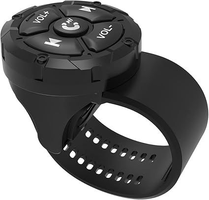 Jaesien Télécommande Bluetooth Média, direction réglable, étanche, contrôleur de musique pour…