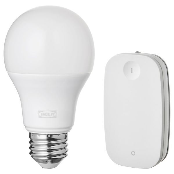 TRÅDFRI starter kit, smart wireless dimmable/warm white, E26 - IKEA CA