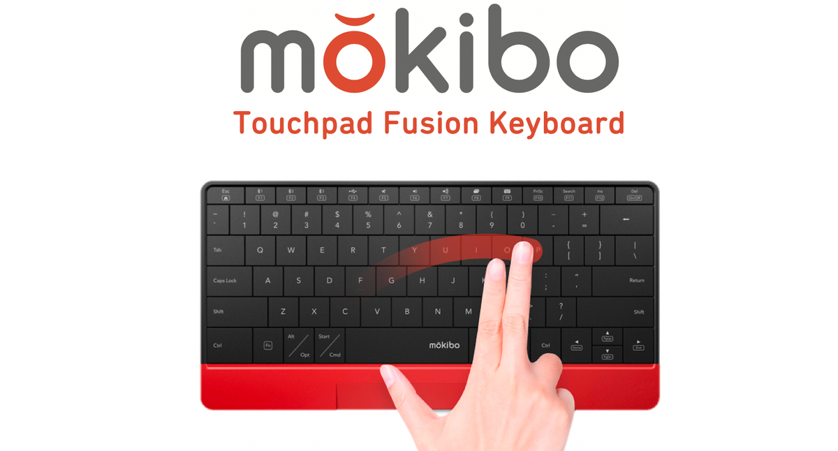 Mokibo | Touchpad fusion keyboard