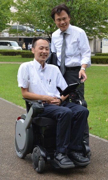 University team developing voice-activated automatic wheelchair - The Mainichi