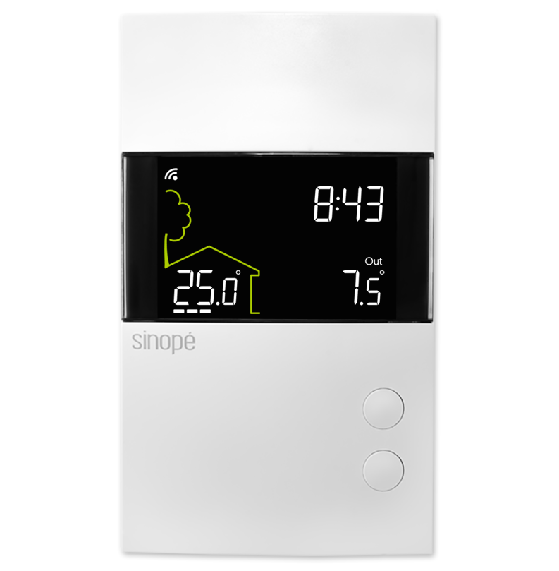 Thermostat intelligent pour plancher chauffant 3600 W – Zigbee | Sinopé Technologies - [https://…