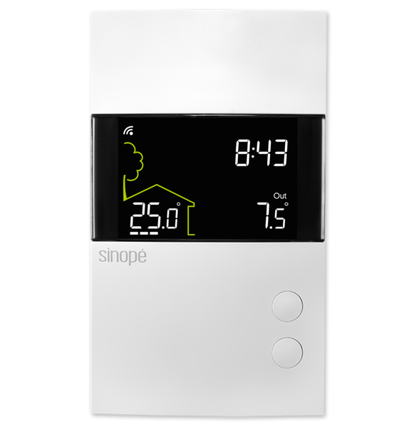 Thermostat intelligent pour plancher chauffant 3600 W – Zigbee | Sinopé Technologies - [https://…