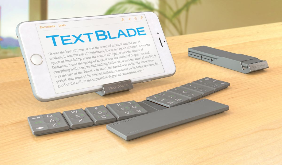 TextBlade Specs - Magnetic Keyboard for iPhone, iPad, Android