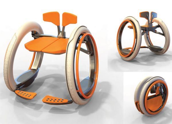 Mobi electric folding wheelchair