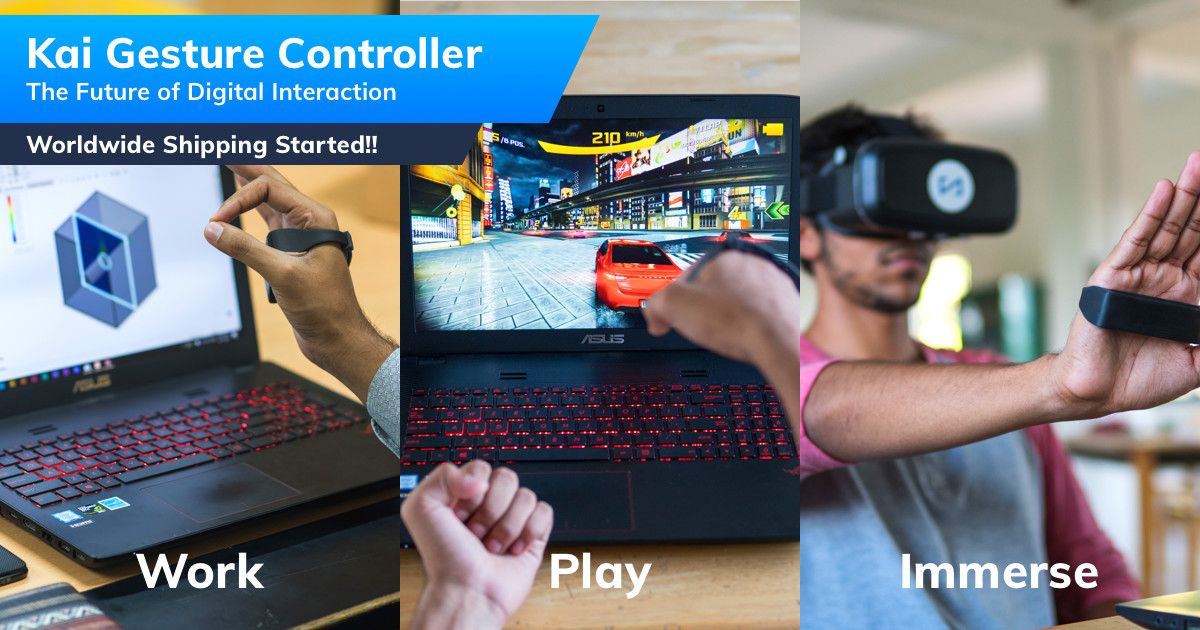 Kai: Gesture Controller - Buy Now At Vicara.co! | Indiegogo