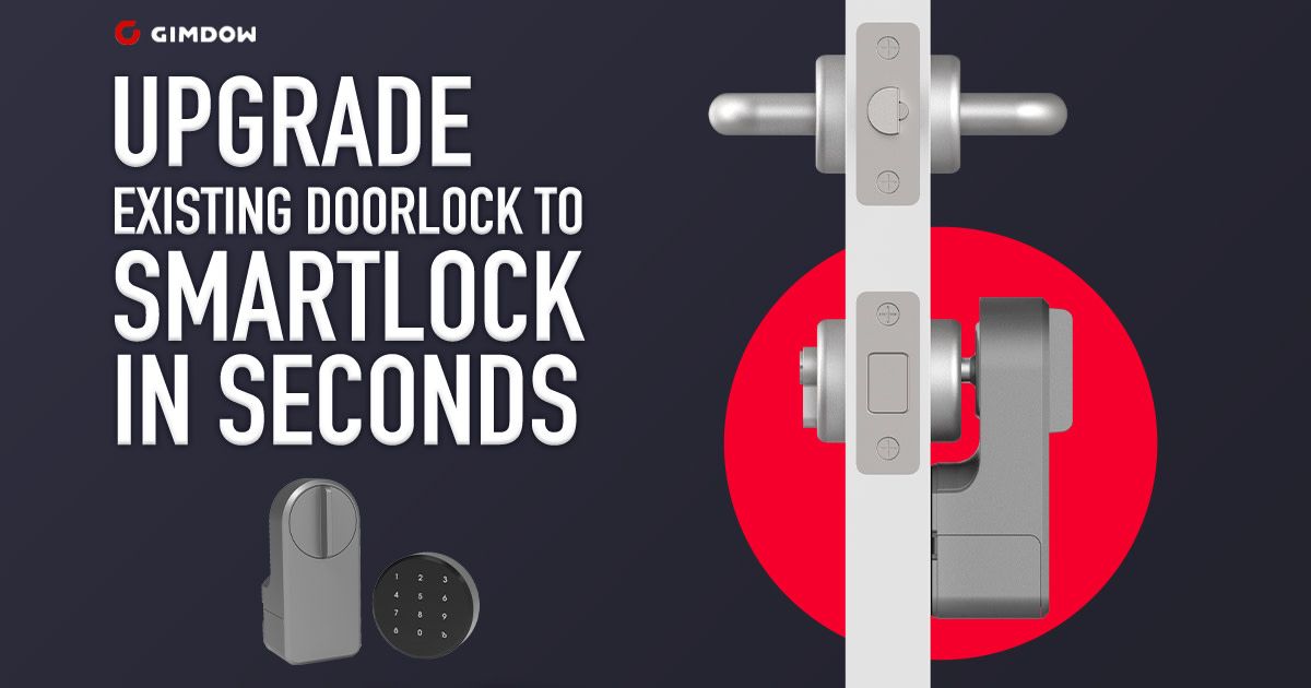 Gimdow: Upgrade Existing Doorlock to Keyless Entry | Indiegogo