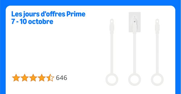 IMPRESA Lot de 3 rallonges d'interrupteur pour enfants – Blanc – Rallonge d'interrupteur pour l…