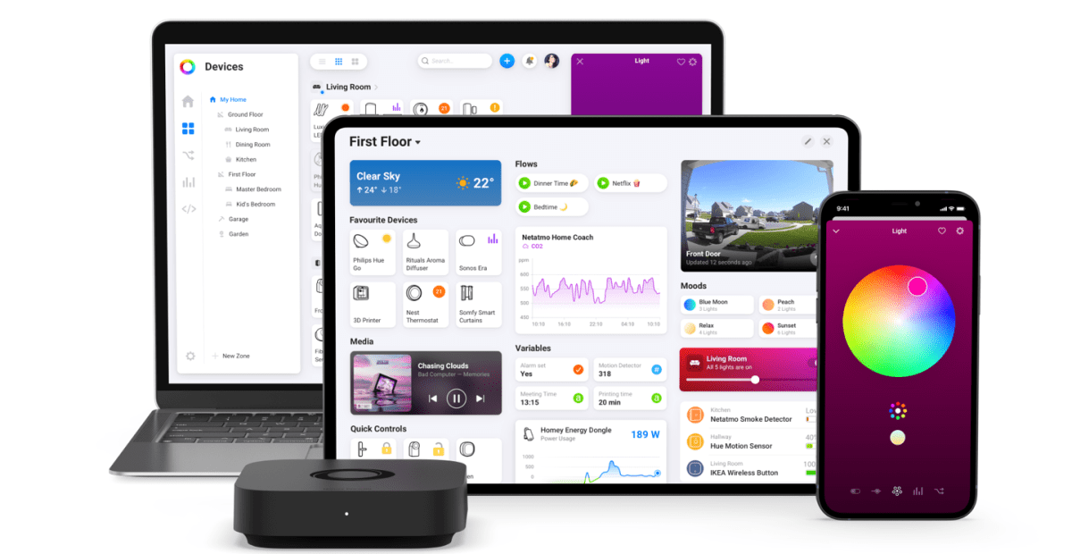 Homey announces a new smart home hub | The Verge