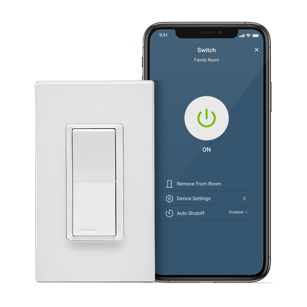 Decora Smart Switch, Wi-Fi 2nd Gen, Neutral Wire Required, Wired or Wire-Free 3-Way