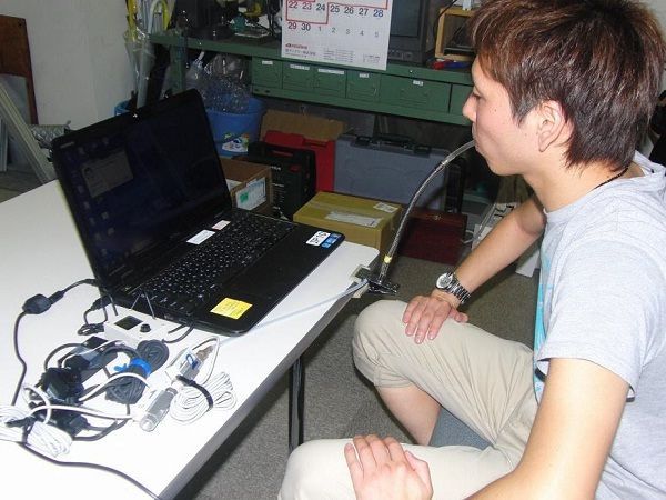 Researchers in Osaka develop hands-free, breath-controlled PC mouse | SoraNews24