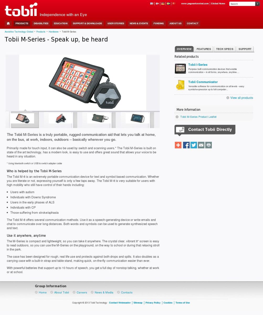 Tobii M-Series