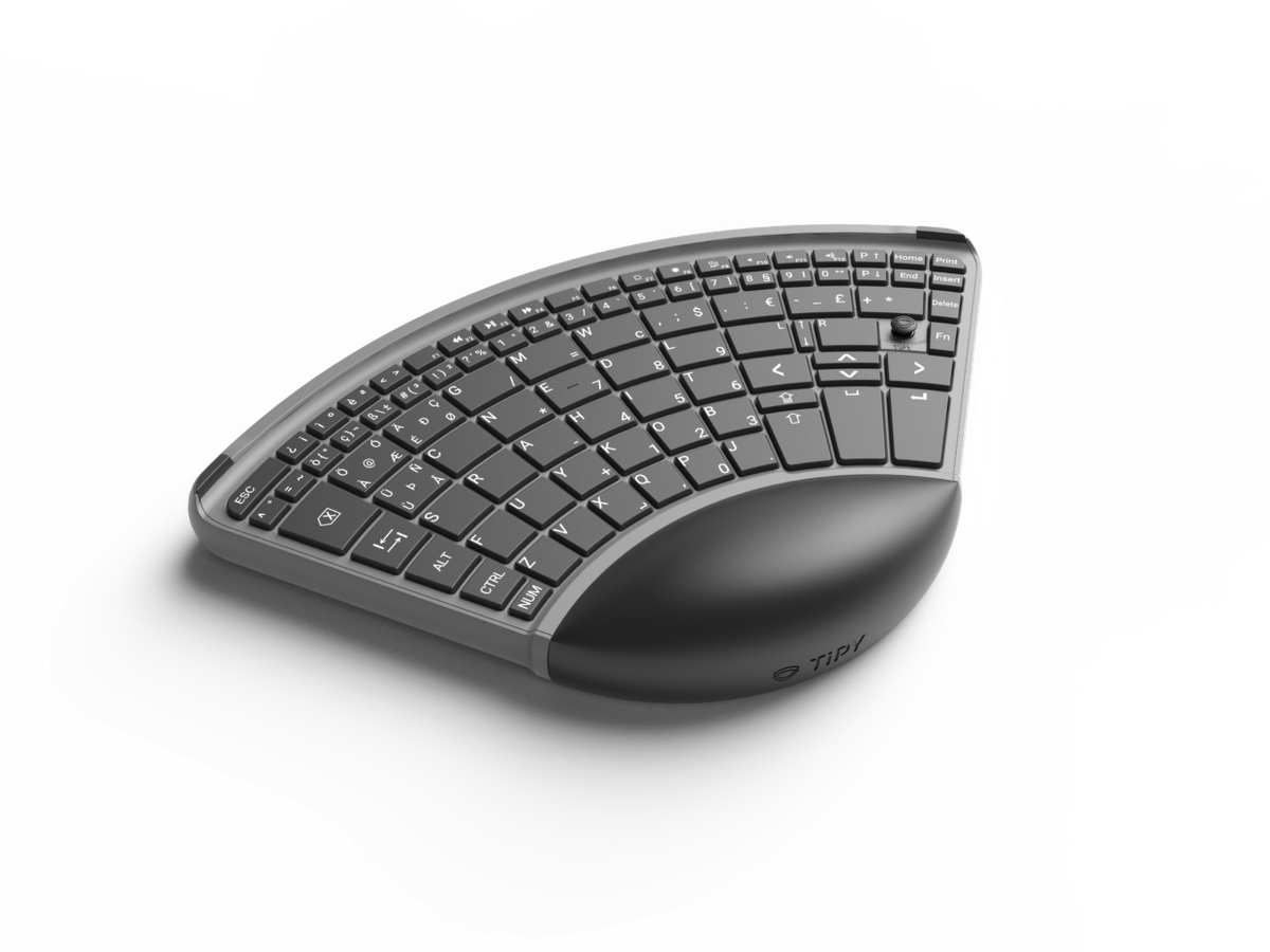 TiPY Keyboard Black - Grasp Assistive Technology