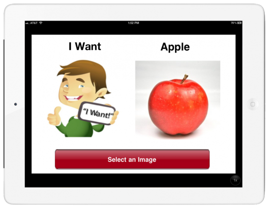 Look2Learn - AAC : ios,semble ne pas avoir de TTS