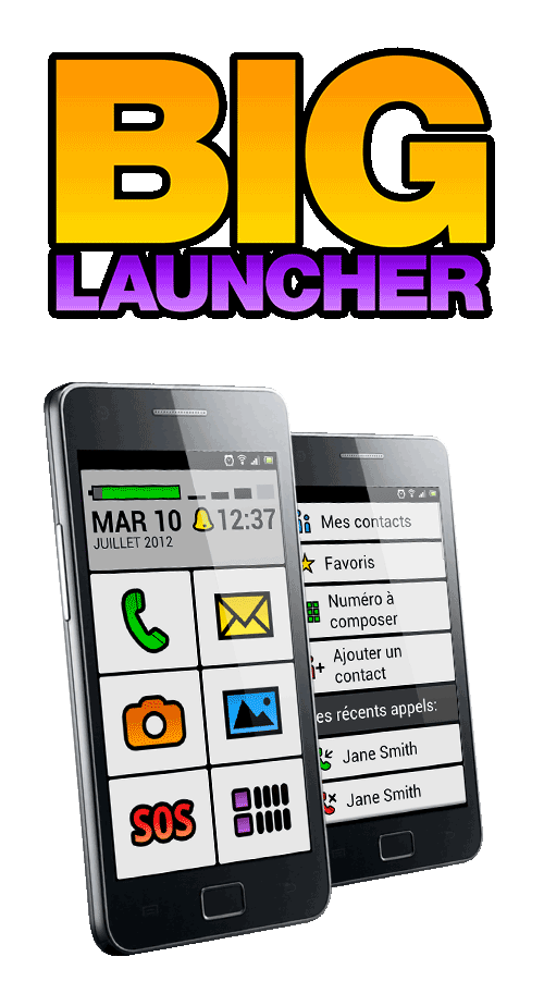 BIG Launcher pour Android