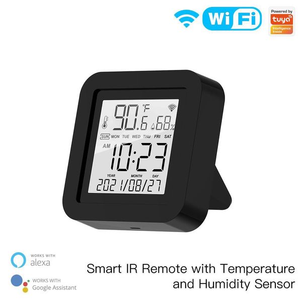 Smart WiF IR Remote Control With Temperature & Humidity Sensor For AC – MOES