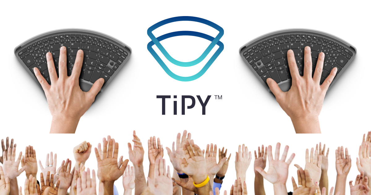 Tipy Keyboard – One Hand Keyboard