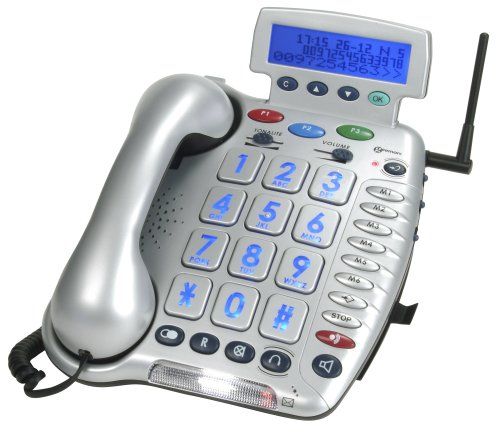 Amazon.com: Geemarc Ampli600 Amplified Emergency Connect Phone: Health & Personal Care