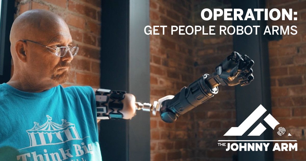 Operation: Get People Robot Arms | Indiegogo