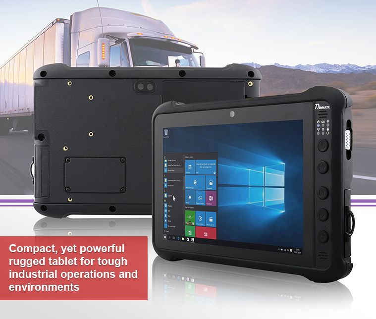 M900P - New 8-inch Rugged Tablet Crafted for Lightweight Mobility - [https://www.winmate.com/newsle…