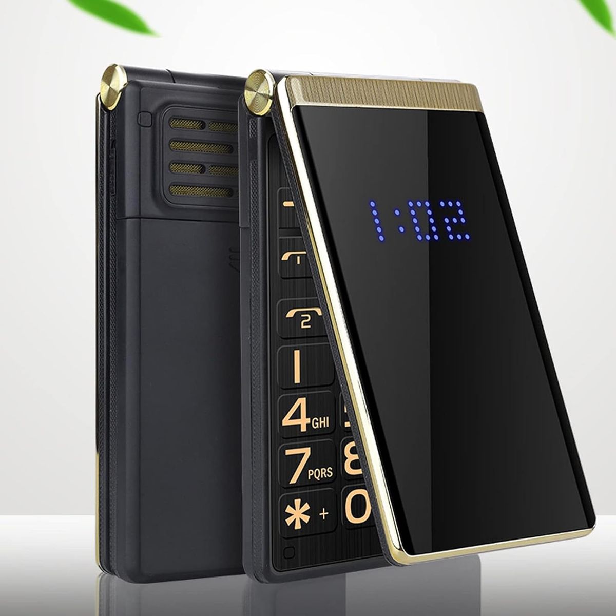 Senior Flip Phones Unlocked Canada Dual Screen Basic Cell Phone Dual SIM Card Large Button Mobile P…