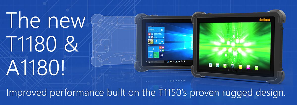MobileDemand Introduces Two New 10.1” Compact Rugged Tablets
