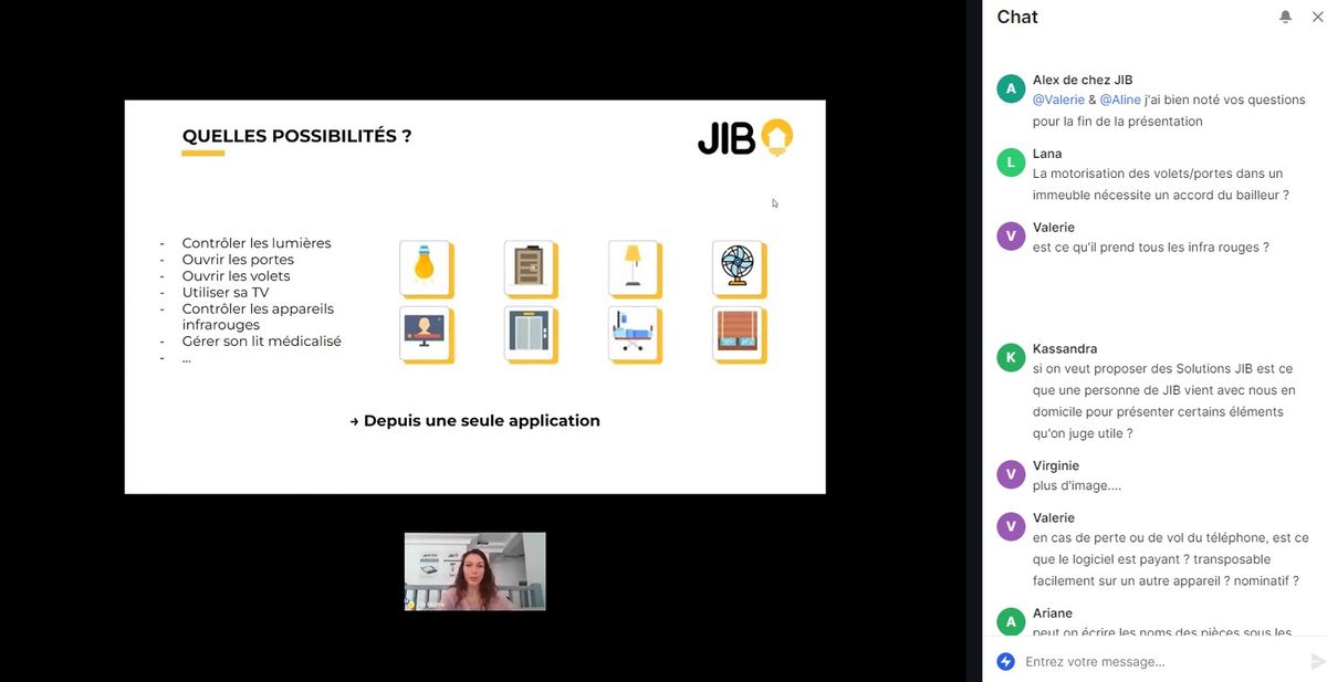 Webinar - Handicap et domotique : quelles solutions pour contrôler son environnement ? - JIB