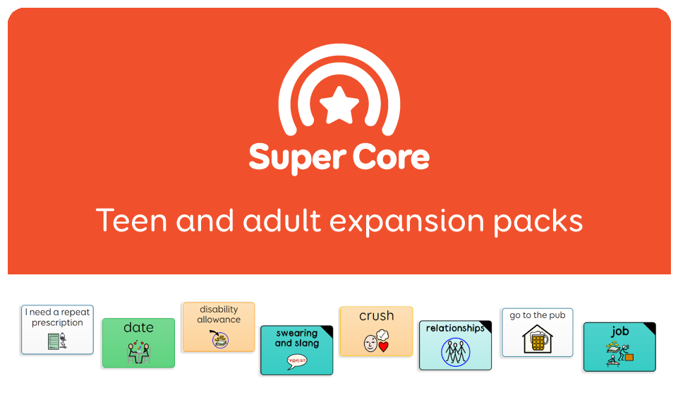 Grid 3 Super Core expansion packs - thinksmartbox.com