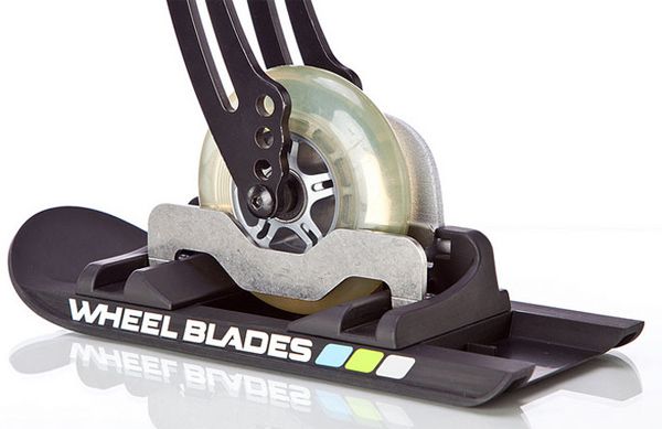 wheelchair wheelblades mobility snow ice