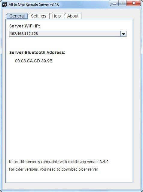 AIO Remote Server (gratuit) télécharger la version Windows