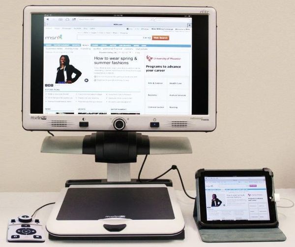 Marketing Hype – iPad Connected Large Print Systems