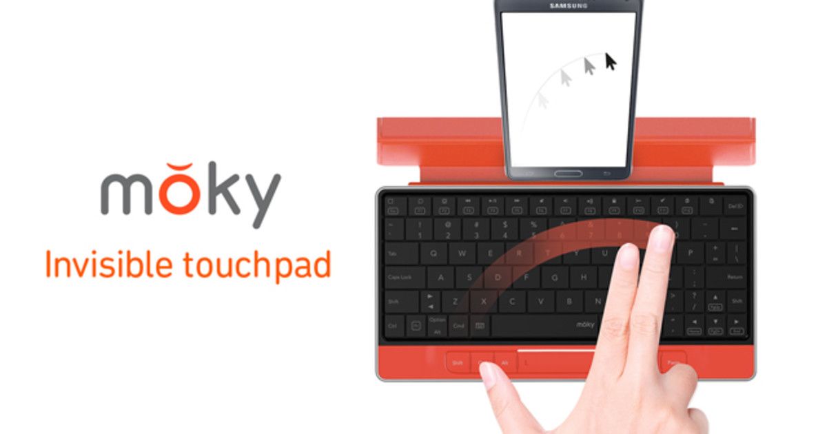 À suivre... moky: Invisible Touchpad Keyboard | Indiegogo