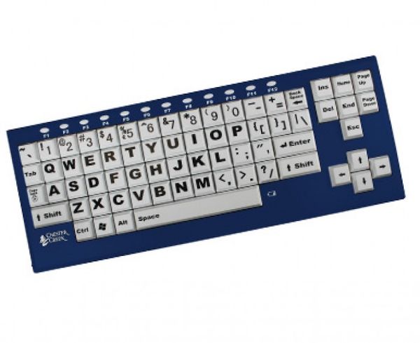 Big Blu Large-Key Bluetooth Keyboard