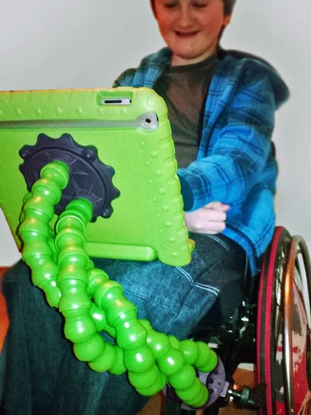 Flexzi 3 iPad - Sistema de montaje para iPad con funda desmontable