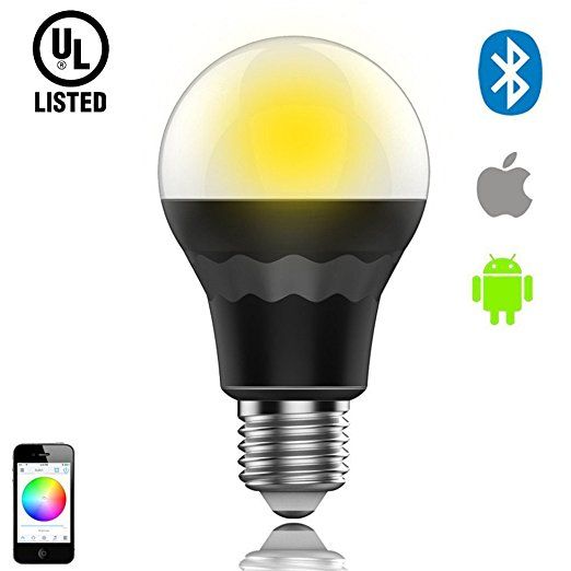 ChiChinLighting Ampoule LED Bluetooth Smart Ampoule LED E27 pour Multicolore Couleurs changeantes,…