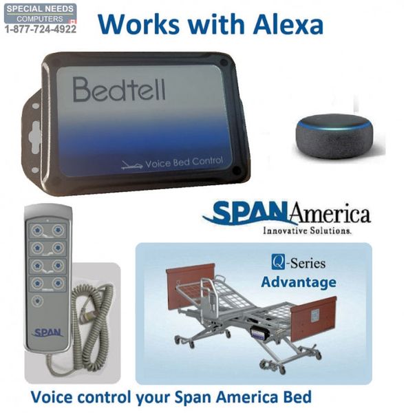 Alexa Bedtell Voice Controller for Span America Beds