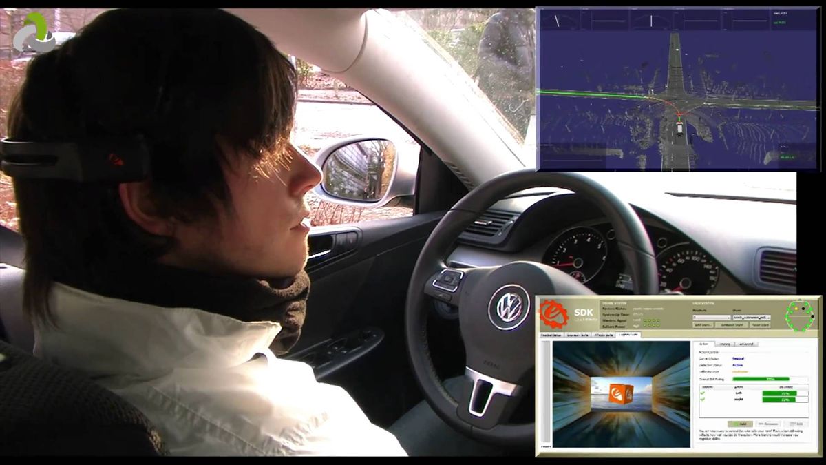 BrainDriver - a mind controlled car