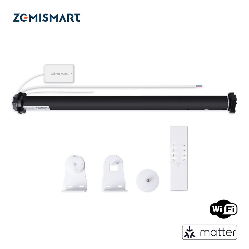 Zemismart WiFi Matter-certified Roller Shade Motor for 37mm Tube